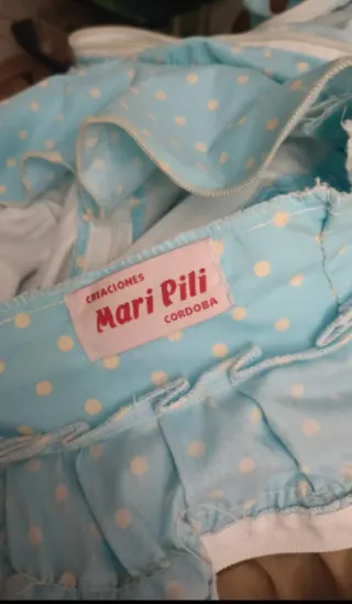 Traje de flamenca niña T6-7 años