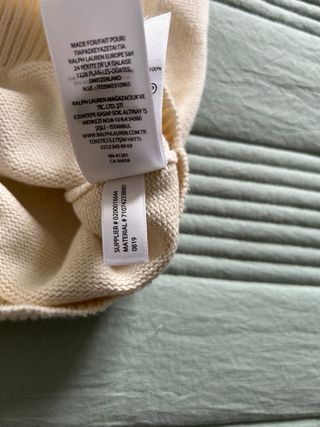 Jersey Polo Ralph Lauren Beige