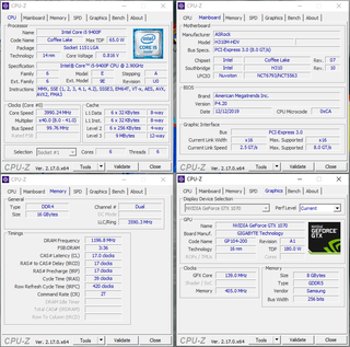 PC - i5 9400f - 16 gb DDR4 - GTX 1070 8 Gb