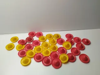 Playmobil Sombreros Mexicanos (Rojo y Amarillo)