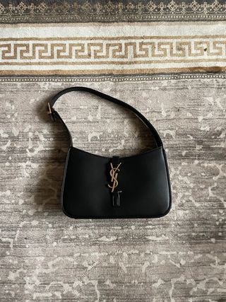 Borsetta Saint Laurent nera e oro