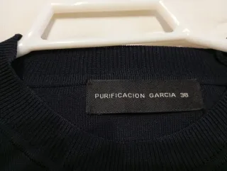 Jersey Mujer Purificación García Azul Talla M
