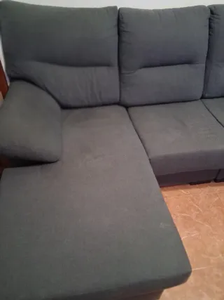 Sofá modular gris 4 plazas , 260 de largo
