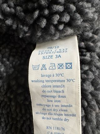 Giacca bimbo rossa con zip