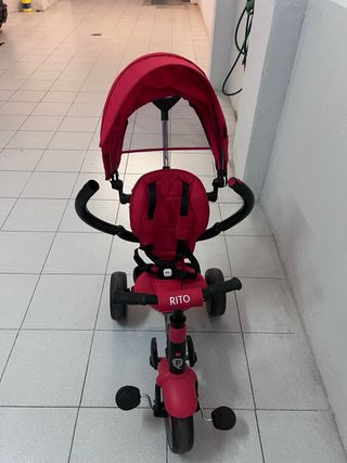 Triciclo Plegable Bebé Rojo
