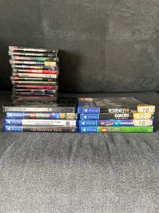 Pack 10 Juegos PS4 (Resident evil, farcry...)