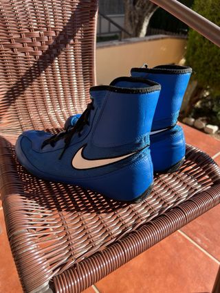Botas Boxeo Nike Machomai Azul. Número 43