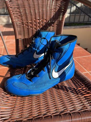 Botas Boxeo Nike Machomai Azul. Número 43