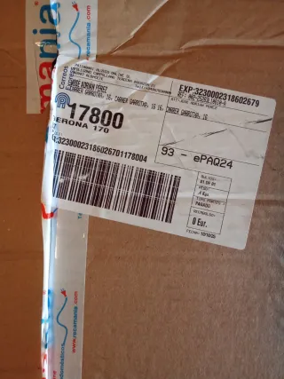 Goma escotilla lavadora