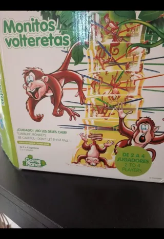 Juego Monitos Volteretas