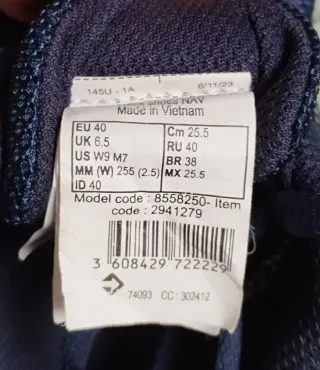 Zapatillas atletismo clavos T.40