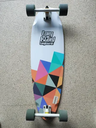 Longboard Long Island Diseño Geométrico