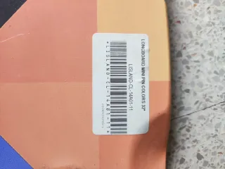 Longboard Long Island Diseño Geométrico