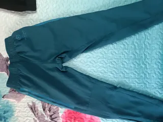 Chándal Real Madrid Adidas Negro y Turquesa