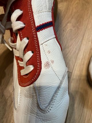 Zapatillas Tommy Hilfiger Hombre Blancas/Rojas