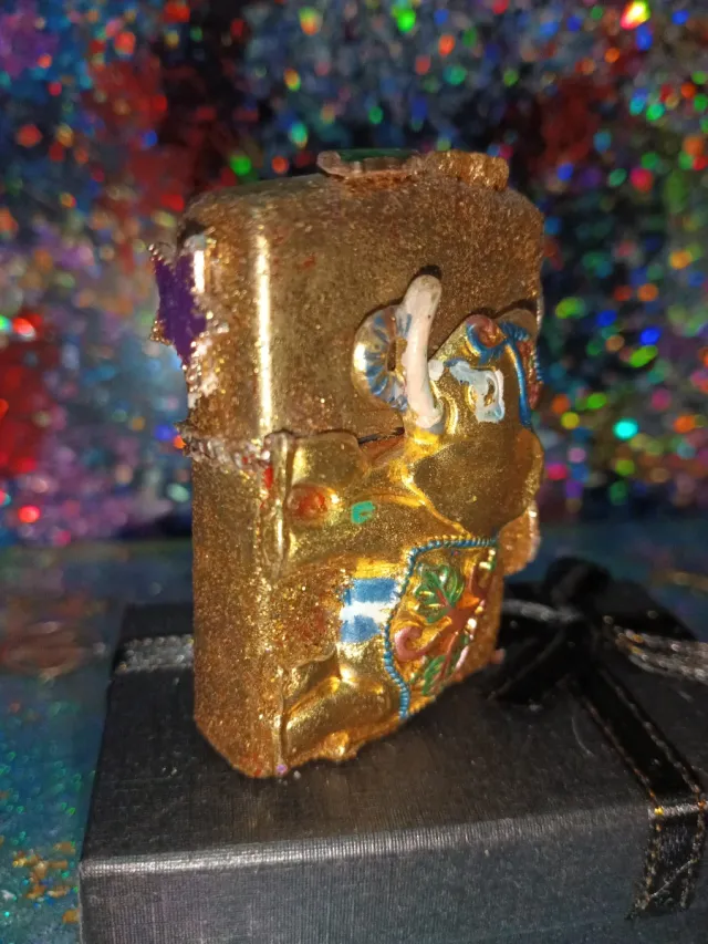 Mechero tipo Zippo VIP hecho a mano