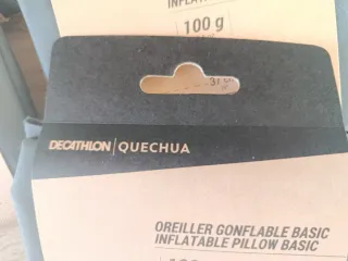 Almohada Hinchable Quechua Basic