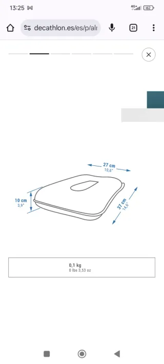 Almohada Hinchable Quechua Basic