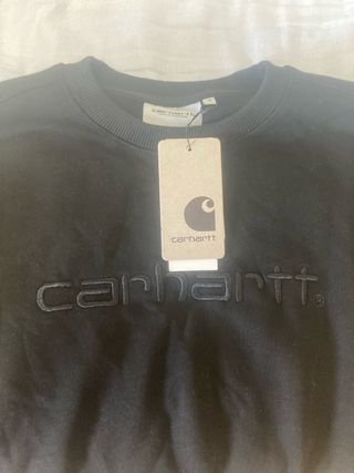 Sudadera Carhartt Negra Talla M