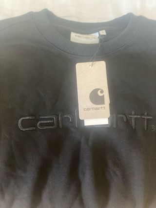 Sudadera Carhartt Negra Talla M