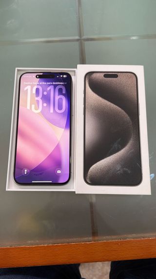 iPhone 15 Pro Max Titanio Natural 256GB