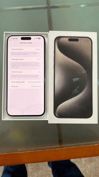 iPhone 15 Pro Max Titanio Natural 256GB