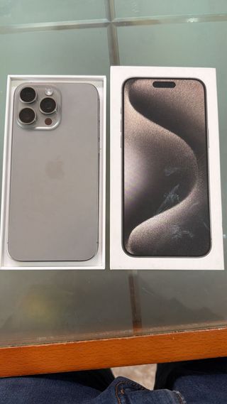 iPhone 15 Pro Max Titanio Natural 256GB