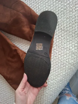 Stivali alti marroni