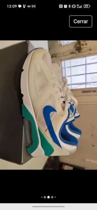 Nike Air Max 180 Azul Blanco