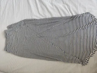 Vestido rayas azul y blanco