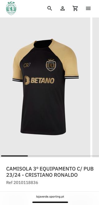 Camiseta Sporting Portugal CR7