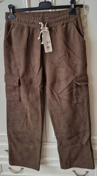 Pantaloni invernali donna marroni