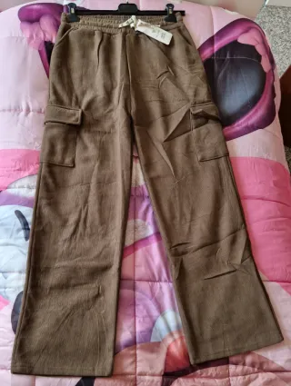 Pantaloni invernali donna marroni