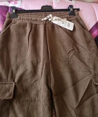 Pantaloni invernali donna marroni