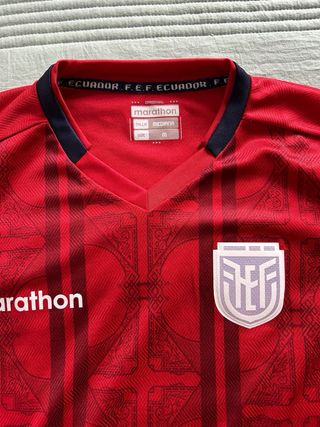 Camiseta Ecuador Marathon Roja