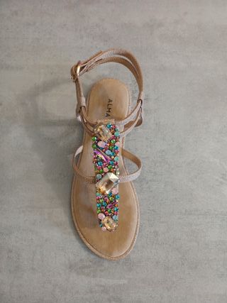 Sandali Alma en Pena Taglia 37 Dorati