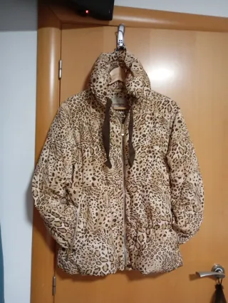 Chaquetón estampado leopardo