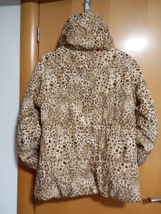 Chaquetón estampado leopardo