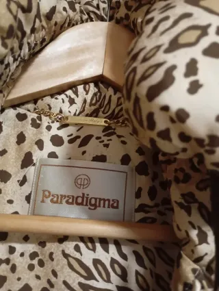 Chaquetón estampado leopardo