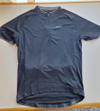 Maillot Ciclismo Pinnacle Negro MediaCremallera XM