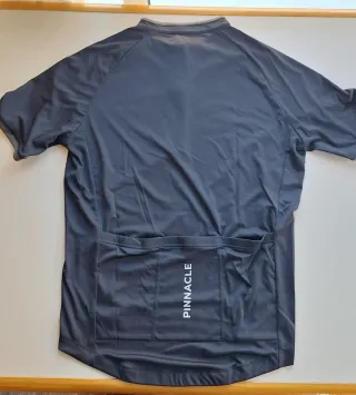 Maillot Ciclismo Pinnacle Negro MediaCremallera XM