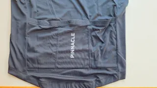 Maillot Ciclismo Pinnacle Negro MediaCremallera XM