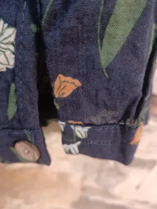 Blusa floral talla grande