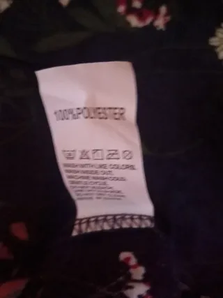 Blusa floral talla grande