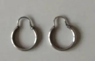 Pendientes Aro Plata de Ley
