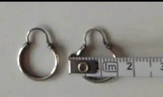 Pendientes Aro Plata de Ley