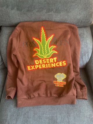 Sudadera Bershka Marrón Hombre