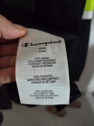 Chándal Champion Unisex Talla S