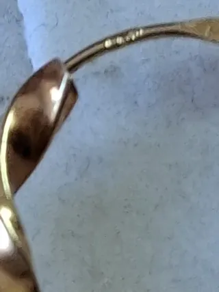 Pendientes Aro Oro 18kt