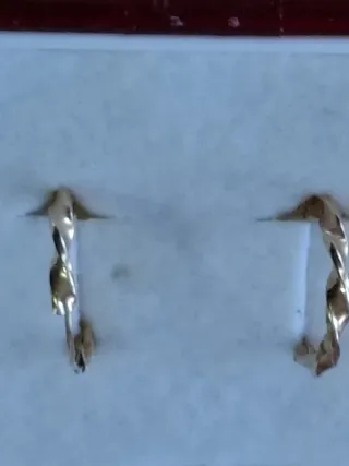 Pendientes Aro Oro 18kt